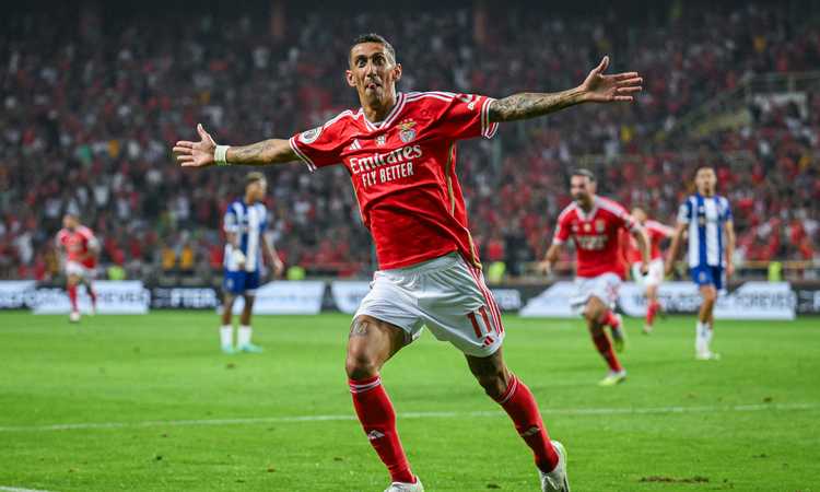 Spettacolo Di Maria: è già decisivo con il Benfica in Supercoppa