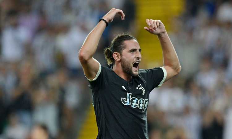 Empoli-Juve, la pagella di Rabiot: 'Il peggiore', 'Non il vero Adrien'