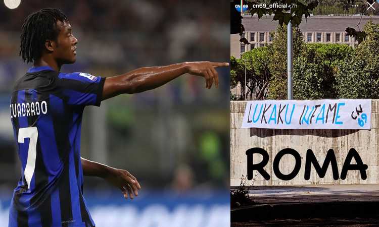 Inter, la Curva Nord incontra l'ex Juve Cuadrado. E per Lukaku...