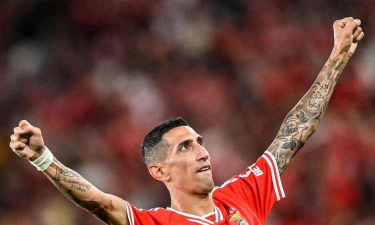 Juve, visto Di Maria? Che numeri con il Benfica!