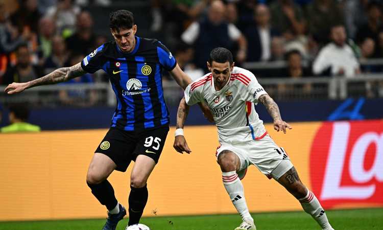 Di Maria da 5 con il Benfica: 'San Siro l'ha temuto, poi...'