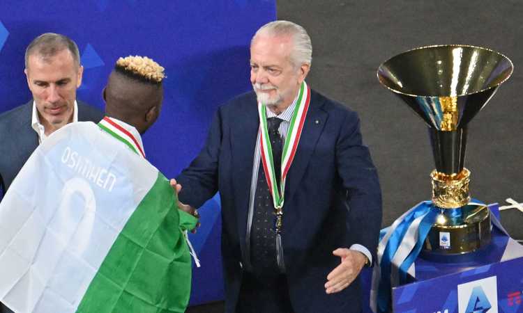 Affare Osimhen, la Procura di Roma chiude l'indagine su De Laurentiis: 'È falso in bilancio'