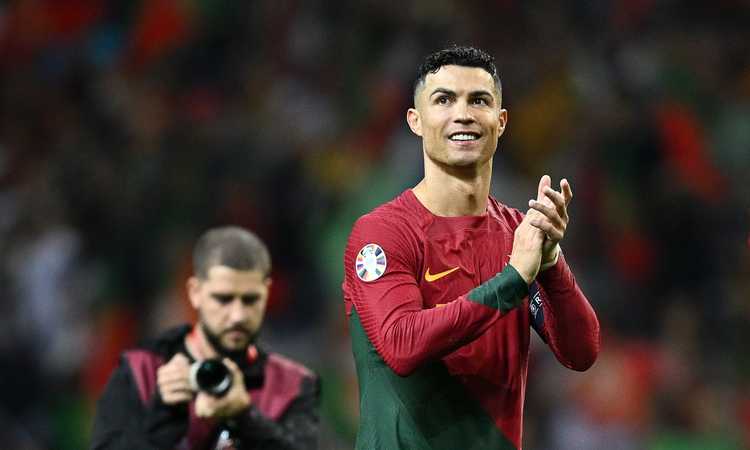 Ronaldo dipinge calcio, contro l'Islanda un gol da cineteca