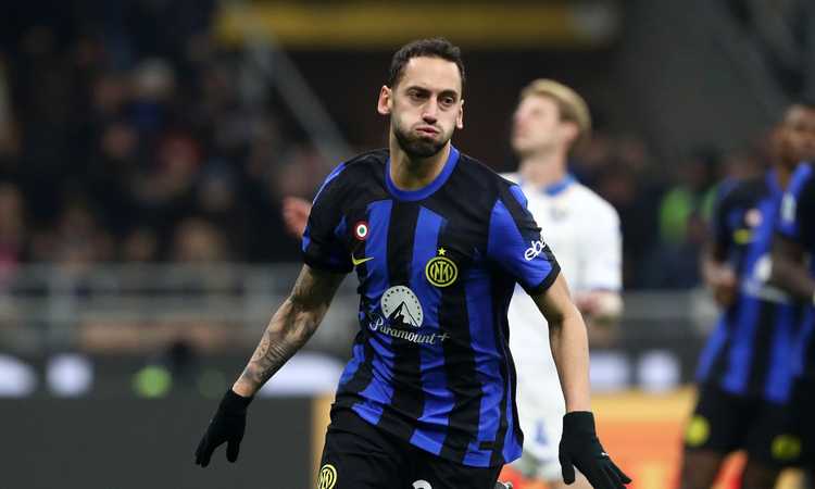 Inter, Calhanoglu torna subito dalle Nazionali: ci sarà con la Juve