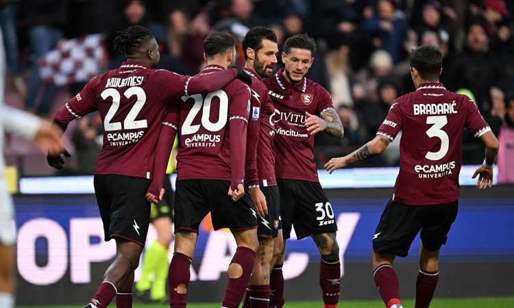 Salernitana, contro la Juve a caccia di un dato che manca da quasi un anno  