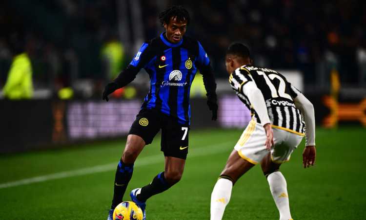 Inter-Juventus, Cuadrado pazzo di gioia sui social FOTO