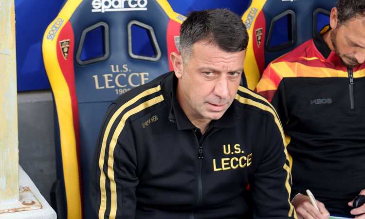 Lecce, D'Aversa in conferenza stampa: 'Dando il massimo metteremo la Juve in difficoltà'