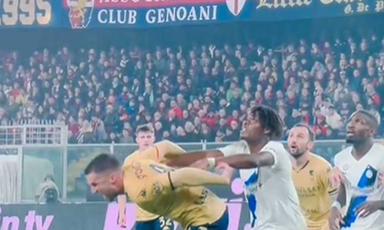 Open Var, Genoa-Inter, spinta di Bisseck. L’audio del Var e Gervasoni: ‘Era da richiamare, avrebbe annullato’