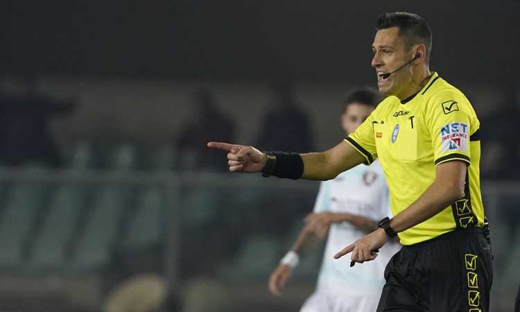 Napoli-Juventus, designato l'arbitro della gara