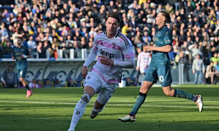 Frosinone-Juve, la decide Vlahovic. Il VIDEO del gol