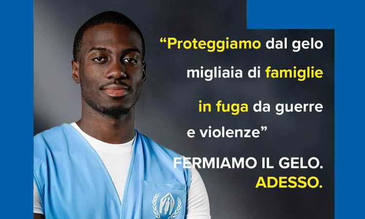 'Ferma il Gelo' UNHCR: la Serie A partecipa alla raccolta fondi per i Rifugiati. In copertina Weah, ecco come donare