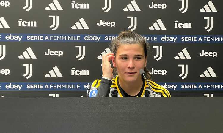 Juve Women, Cantore: 'Il gol sbagliato? Avevo questo mostro. Ora sono felice'