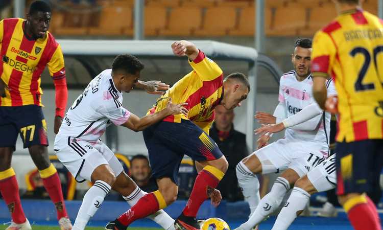 Lecce-Juve, la MOVIOLA: Vlahovic chiede un rigore, un espulso nella panchina giallorossa