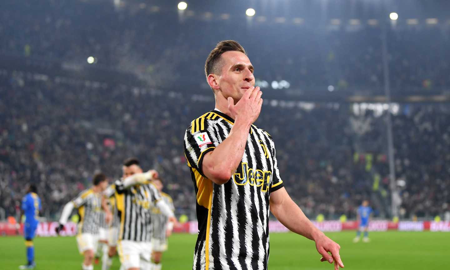 Juventus, la decisione su Milik per il Verona