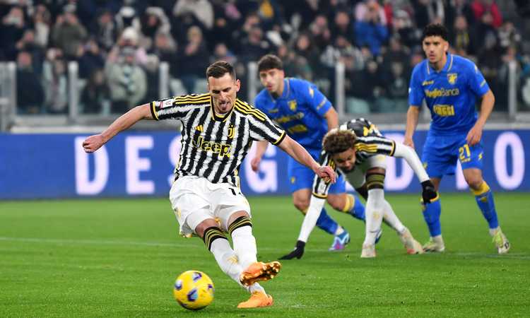 Ma quale cortomuso! Milik protagonista, La Juve batte il Frosinone 4-0 e vola in semifinale di Coppa Italia