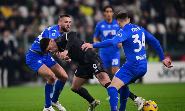 Juventus-Empoli, l'analisi dell'arbitro: 'Manca un rigore clamoroso!'