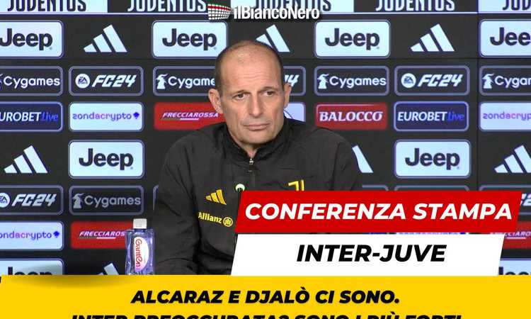 Inter-Juve, la sintesi VIDEO della conferenza di Allegri. Il tecnico ci crede!