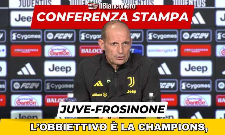 Juventus, conferenza Allegri: la sintesi VIDEO