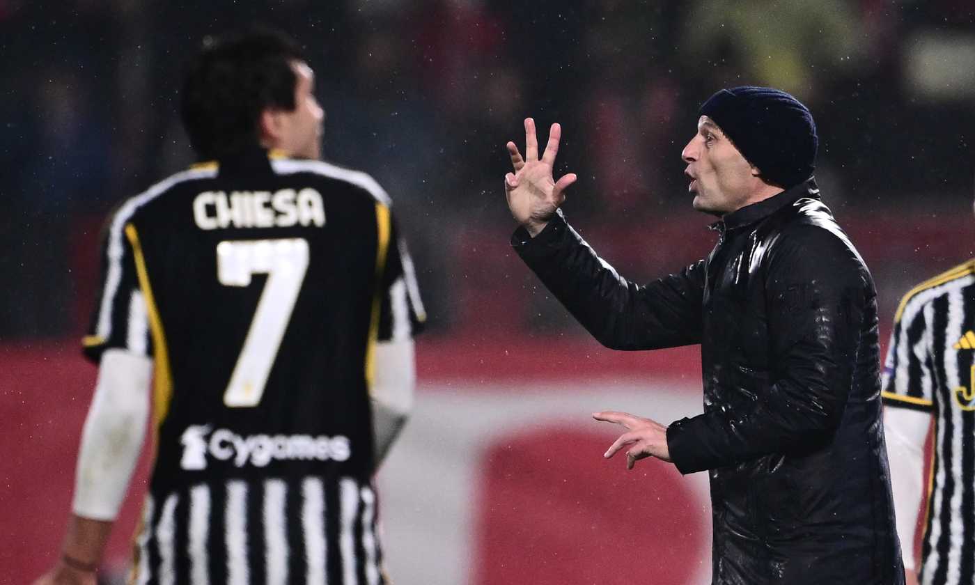 Sky – Juventus-Frosinone, Allegri infuriato si 'sgola' con Federico ...