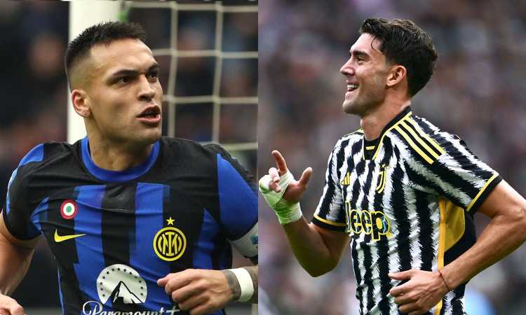 Dazn - Tutta la differenza tra Inter e Juve in un'immagine con Vlahovic e Lautaro. E 'non si fidano' di Kenan Yildiz