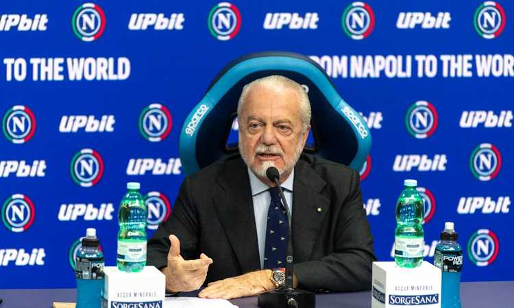 Napoli-Juventus, De Laurentiis scatenato: ‘Non lo devono fare c***o’ VIDEO