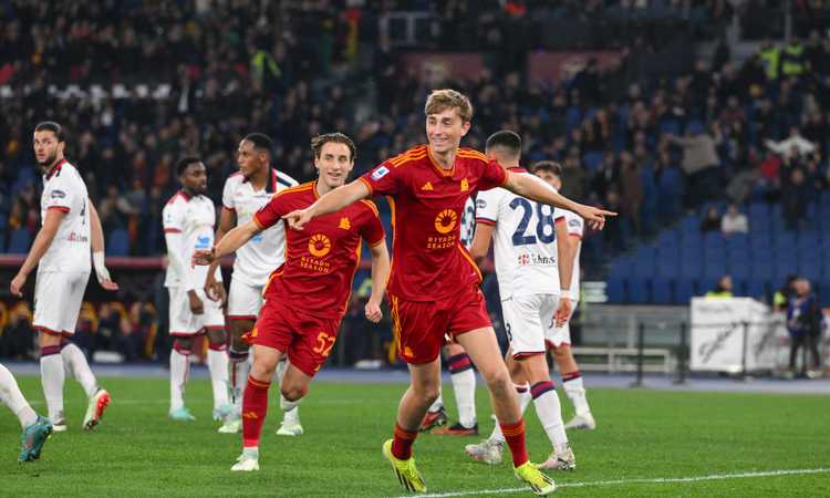 Roma, prima rete di Dean Huijsen in Serie A: il VIDEO del gol