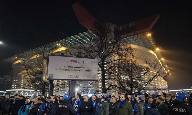 Inter-Juve, le FOTO e i VIDEO del pre partita: si scalda l'atmosfera a San Siro!