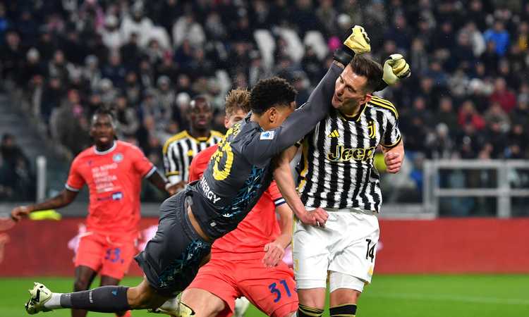 Juventus-Udinese, la MOVIOLA: Perez 'para' in area, Milik chiede il rigore ma il Var non interviene