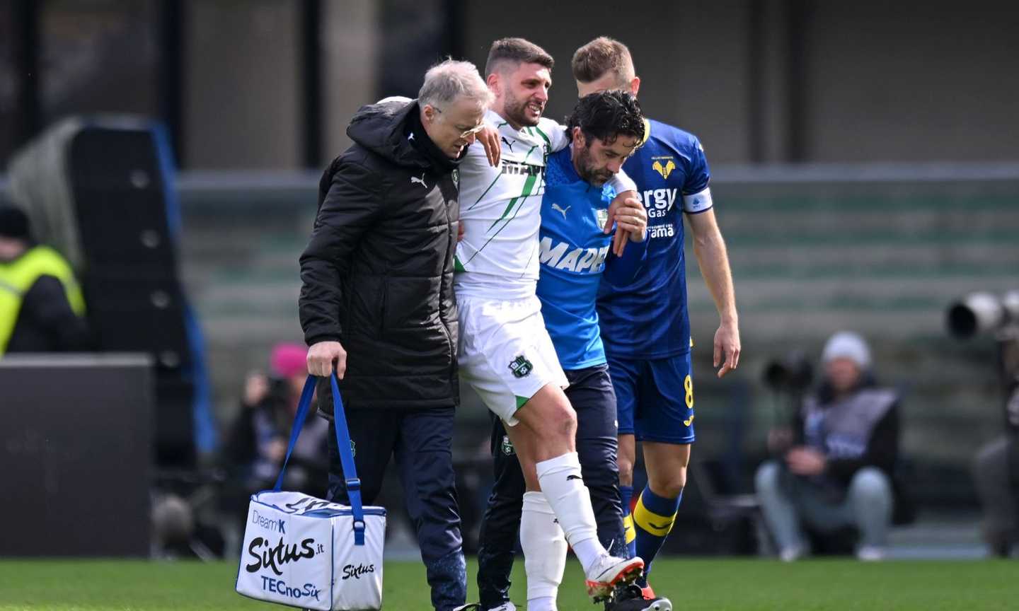 Berardi, Carnevali lo allontana dal mercato? 'Difficile dire dove andrà, la riabilitazione è lunga' 