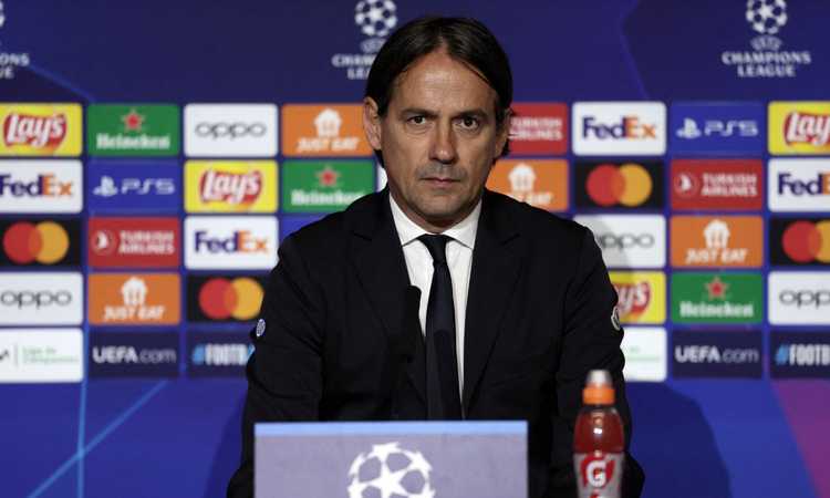 Inzaghi chiede concentrazione all'Inter: 'Non dobbiamo pensare alla Juventus'