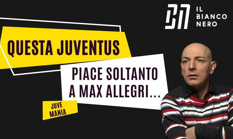 Chirico: ‘Questa Juventus piace solo ad Allegri, si prepara ad un altro pareggio’