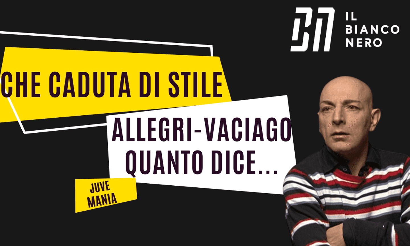 Chirico: 'Allegri, che caduta di stile! Solidarietà a Vaciago. Sugli arbitri ha ragione: eravamo con lui per il dito puntato a Rocchi'