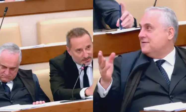 Serie A, discussioni in Senato: Lotito si addormenta, De Laurentiis lo sveglia