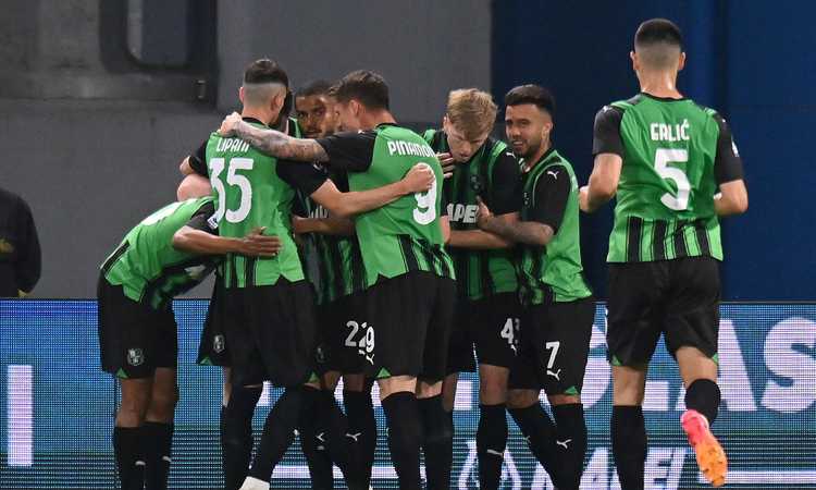 Sassuolo, vittoria a sorpresa contro l'Inter: decide un obiettivo Juve