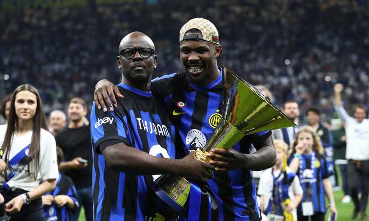 'Chi non salta juventino è': Lilian Thuram tra uno schiaffo a Marcus VIDEO