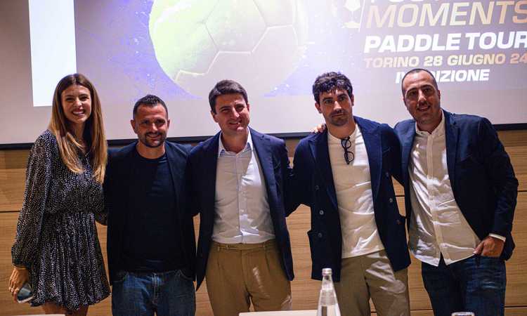 I campioni del calcio si sfidano per beneficenza: torna il Football Moments Padel Tour