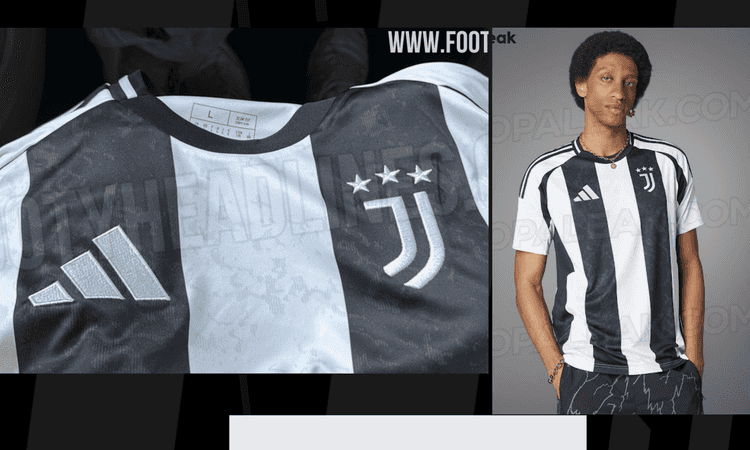 La prima maglia della Juventus 2024-2025: le prime FOTO