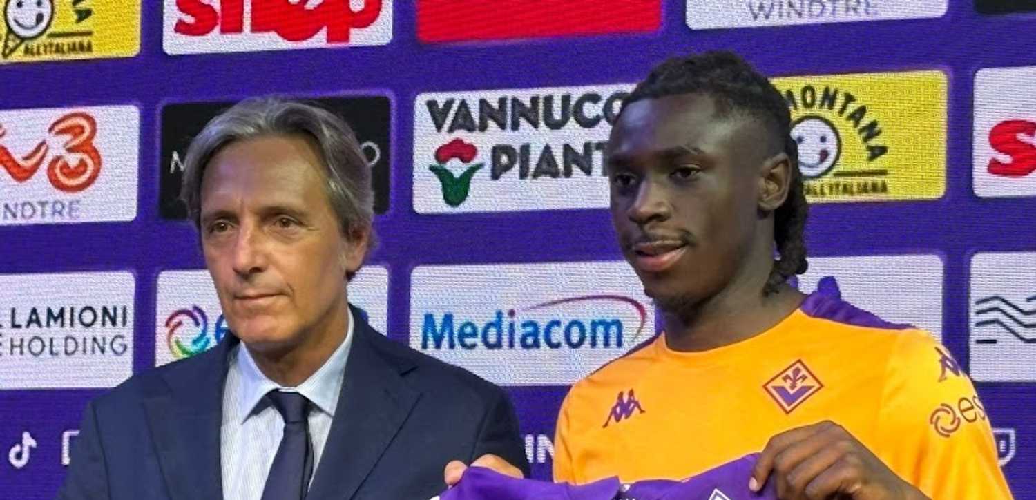 Moise Kean: 'Alla Fiorentina sto bene, in passato...'