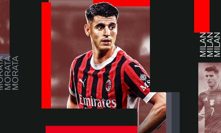 Ora è UFFICIALE, Alvaro Morata al Milan: il comunicato