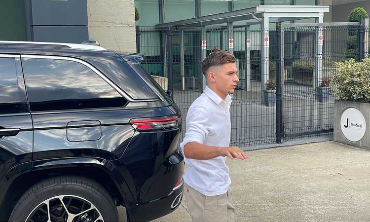 Juventus, Francisco Conceição è al JMedical: visite terminate, adesso le firme FOTO e VIDEO