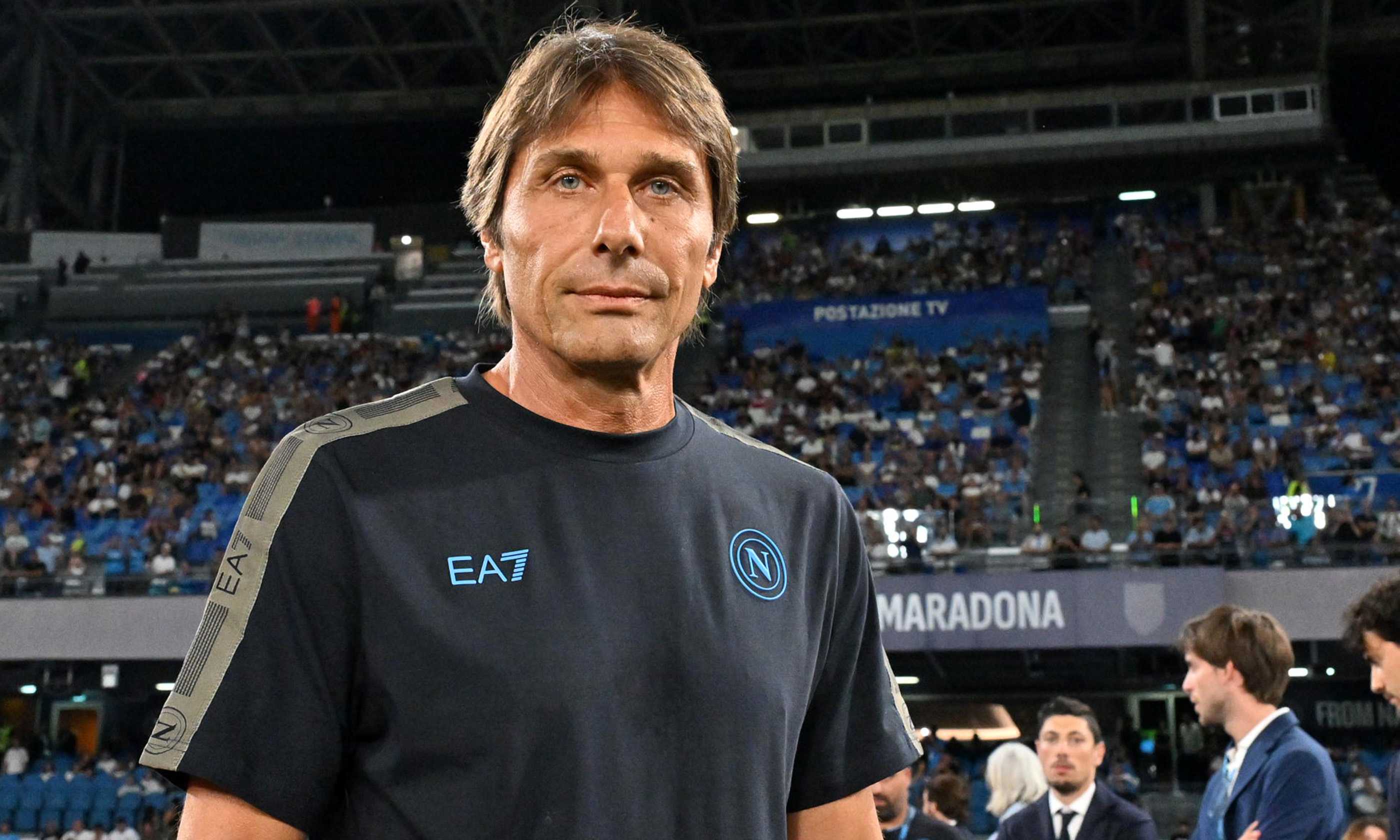 Napoli, Conte in conferenza: 'La Juventus non può accontentarsi di arrivare terza. Allegri ha scritto pagine del club'