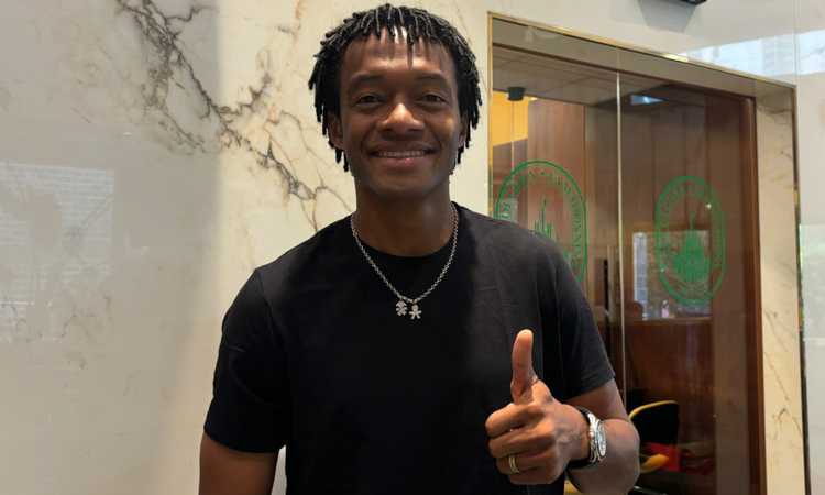 Ex Juventus, visite mediche per Cuadrado all'Atalanta, VIDEO