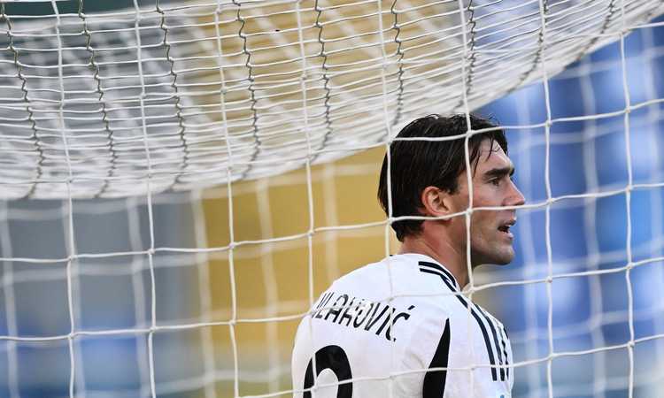 Juventus, Vlahovic a Dazn: 'Critiche? La gente parla, si aspetta sempre che risolva le partite, non c'è problema'