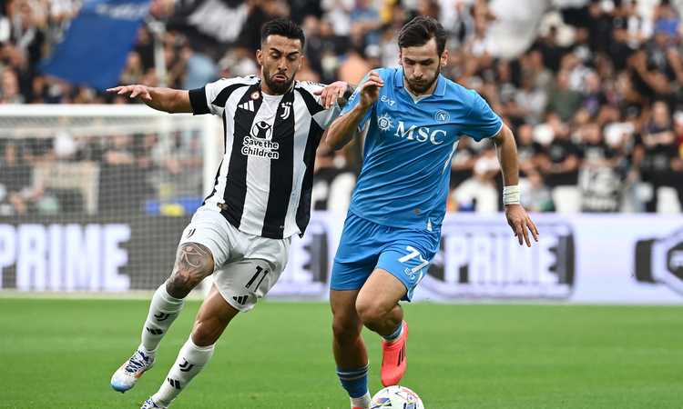 Juventus-Napoli, la MOVIOLA: Doveri sbaglia, manca una punizione dentro l'area partenopea