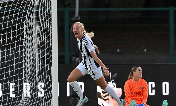 Juventus Women-PSG 3-1, le PAGELLE: è la notte di Sofia Cantore, Bennison padrona del centrocampo e Beccari...