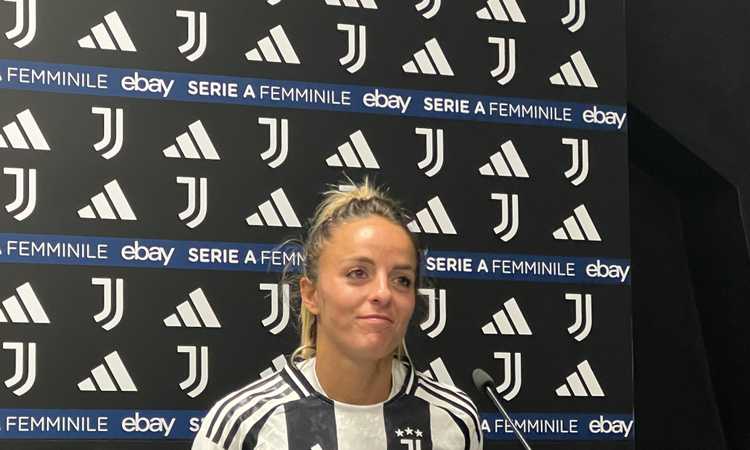 Juventus Women, Martina Rosucci in conferenza stampa: 'Oggi lo vedo come un miracolo' poi la dedica ai tifosi