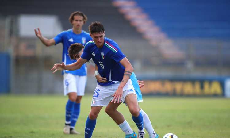 Italia Under 21, lo juventino in goal, la partita di Savona