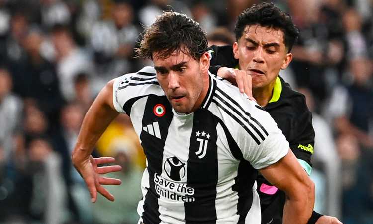 Juventus-PSV, Dusan Vlahovic: 'Incredibile sentire l'inno della Champions' FOTO