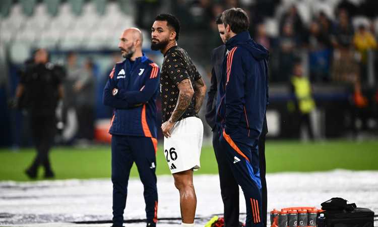 Douglas Luiz ko, problemi nel riscaldamento pre Juve-Stoccarda: le sue condizioni