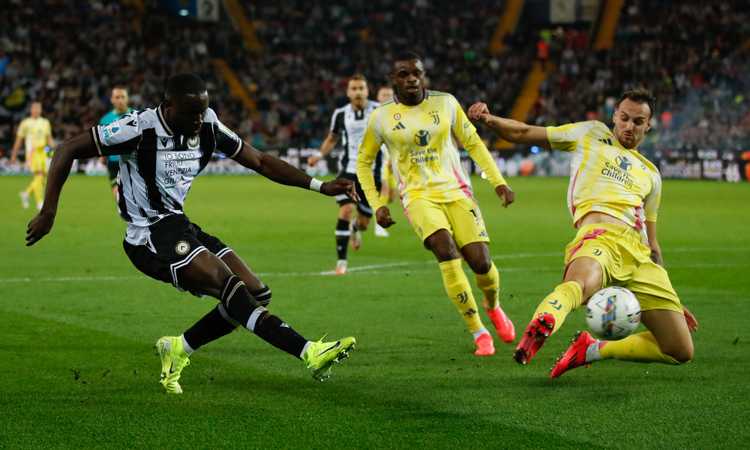 Udinese-Juventus, la MOVIOLA LIVE: goal annullato a Davis, fallo su Gatti